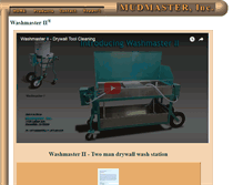 Tablet Screenshot of mudmaster.com